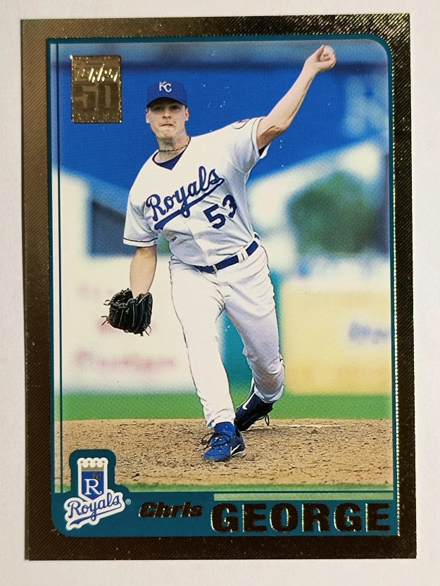 2001 Topps Traded Gold #T166 Chris George