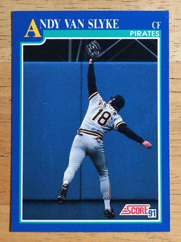 1991 Score #475 Andy Van Slyke