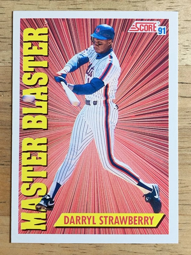 1991 Score #691 Darryl Strawberry MB