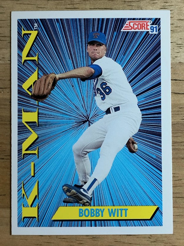 1991 Score #410 Bobby Witt KM