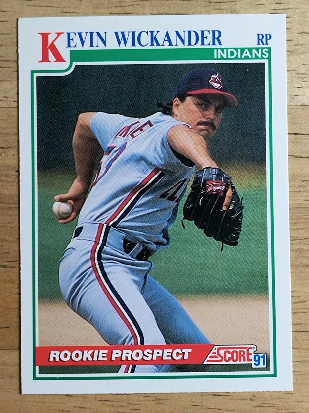 1991 Score #355 Kevin Wickander
