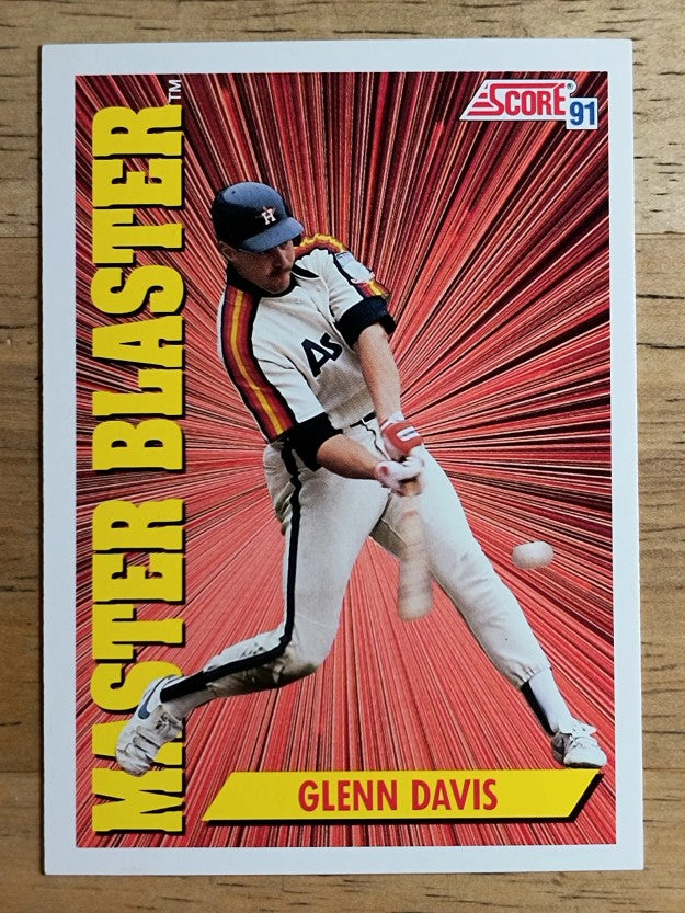 1991 Score #405 Glenn Davis MB