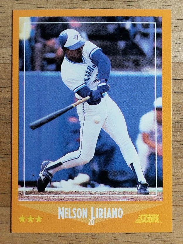 1988 Score #621 Nelson Liriano RC