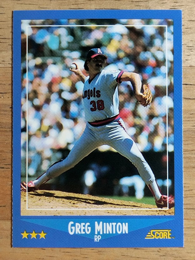 1988 Score #176 Greg Minton