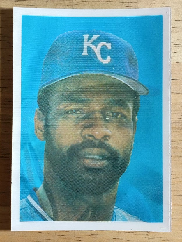 1986 Sportflics #144 Davey Lopes/Tim Raines/Willie Wilson