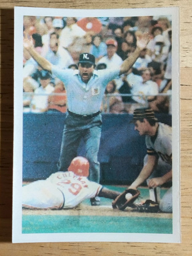 1986 Sportflics #136 Vince Coleman/Dwight Gooden/Alfredo Griffin