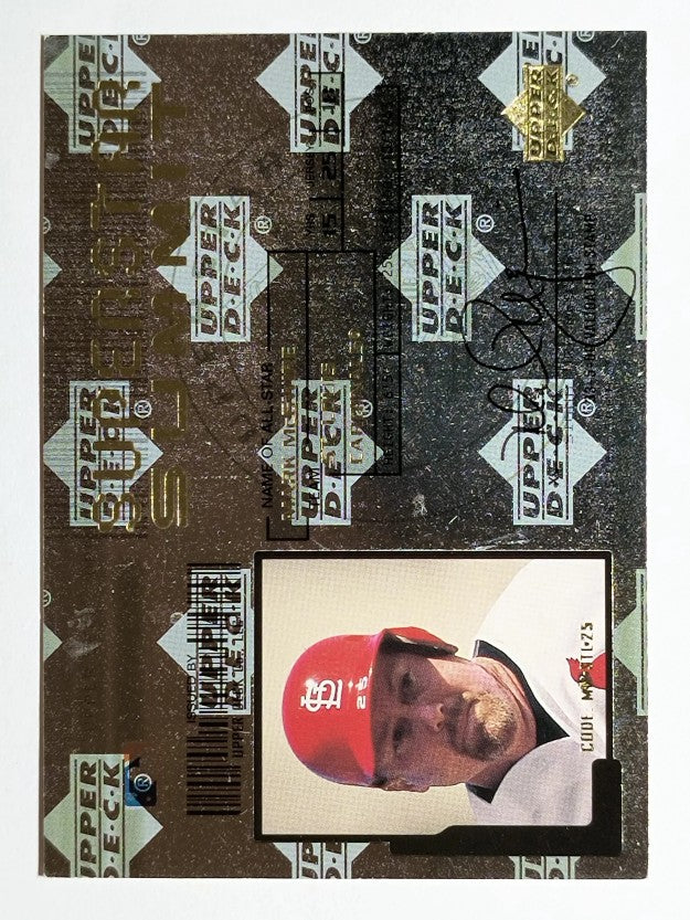 2001 Upper Deck Superstar Summit #SS9 Mark McGwire