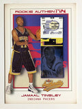 2001-02 Fleer Authentix #126 Jamaal Tinsley RC