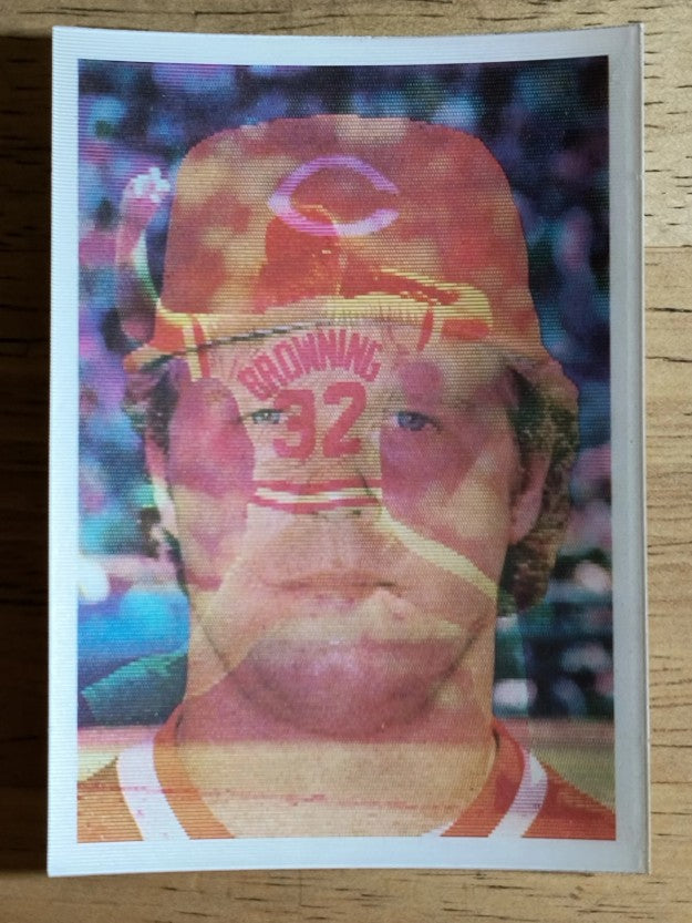 1986 Sportflics #79 Tom Browning