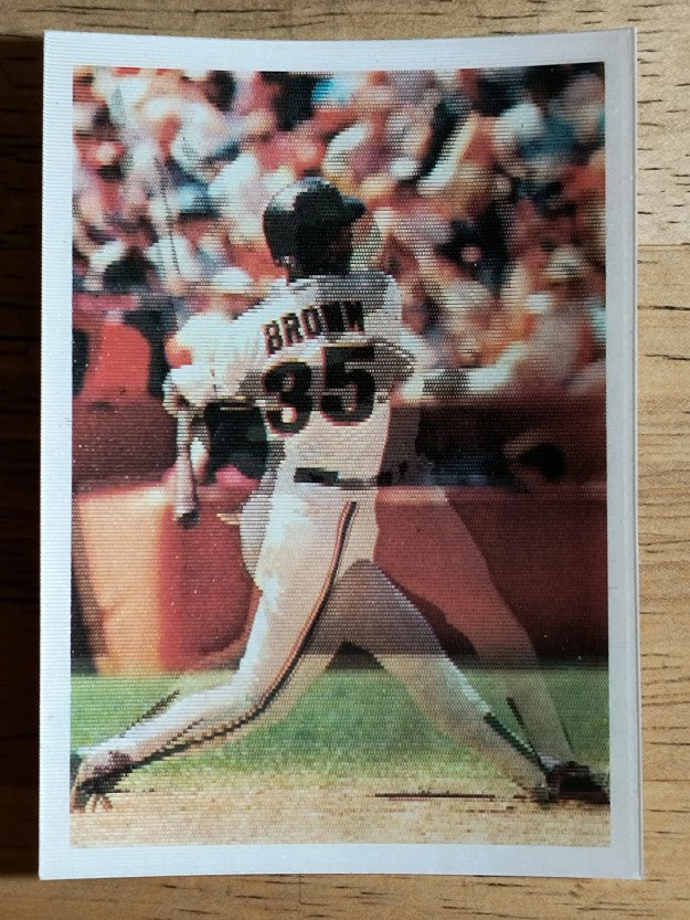 1986 Sportflics #78 Chris Brown