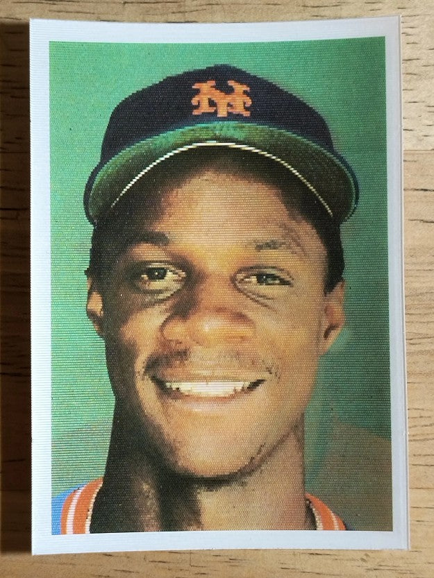 1986 Sportflics #56 Darryl Strawberry/Steve Sax/Pete Rose