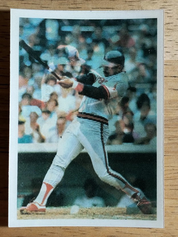 1986 Sportflics #147 Rick Dempsey/Reggie Jackson/Alan Trammell