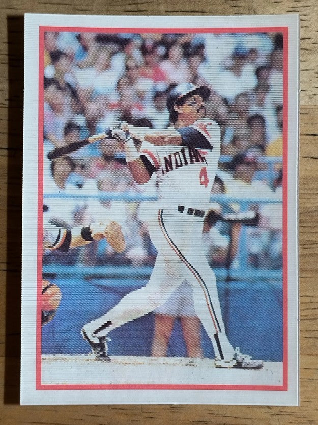 1987 Sportflics #60 Tony Bernazard