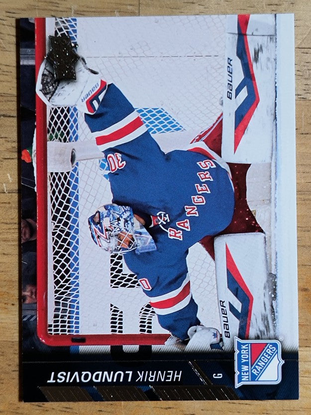 2015-16 Upper Deck #382 Henrik Lundqvist
