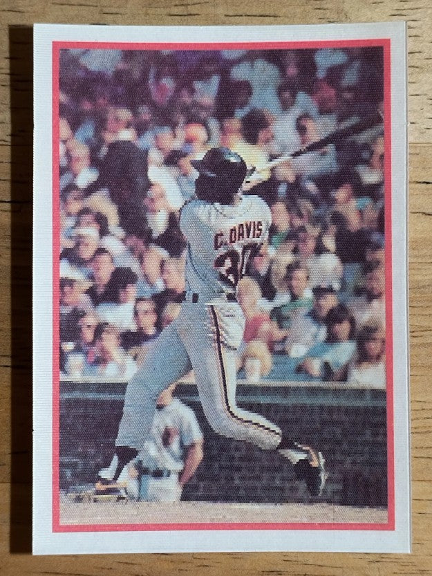 1987 Sportflics #45 Chili Davis