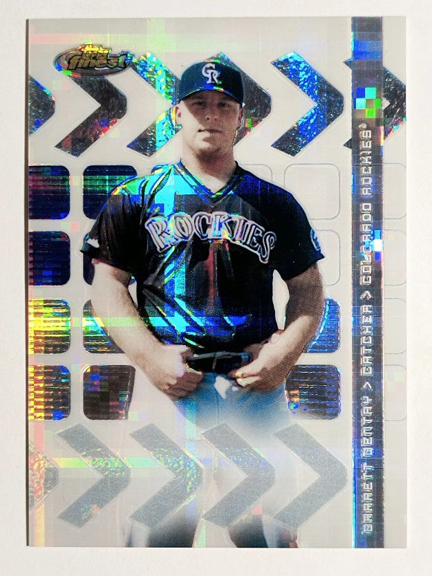 2002 Finest X-Fractors #106 Garett Gentry FY