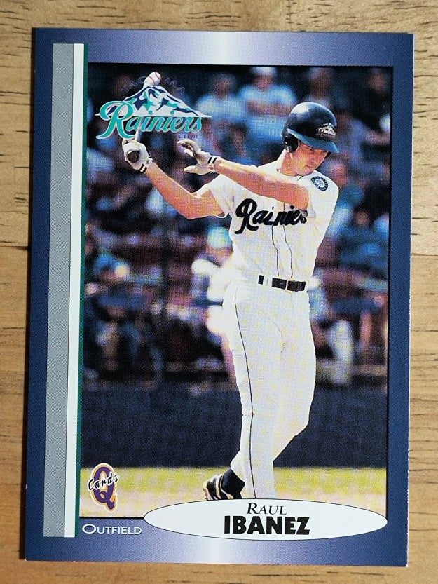 1998 Tacoma Rainiers Q-Cards #16 Raul Ibanez