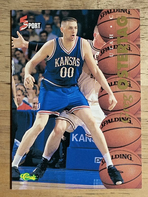 1995 Classic Five Sport #26 Greg Ostertag