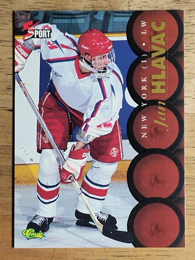 1995 Classic Five Sport #136 Jan Hlavac
