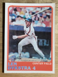 1988 Sportflics #106 Len Dykstra