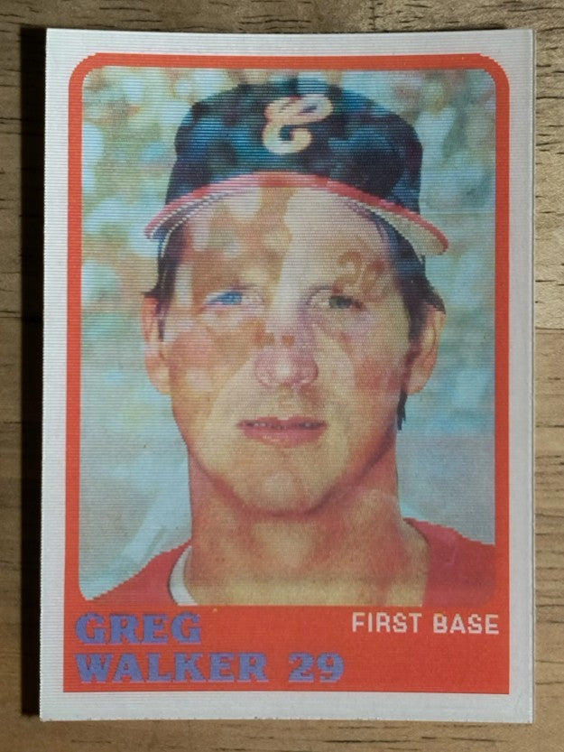 1988 Sportflics #103 Greg Walker