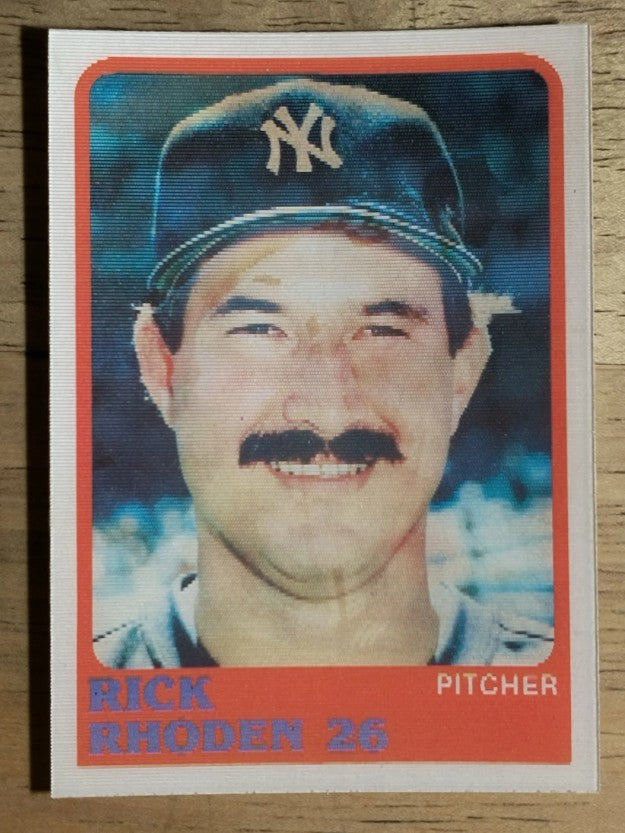 1988 Sportflics #104 Rick Rhoden