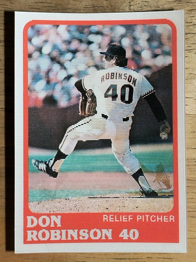 1988 Sportflics #90 Don Robinson