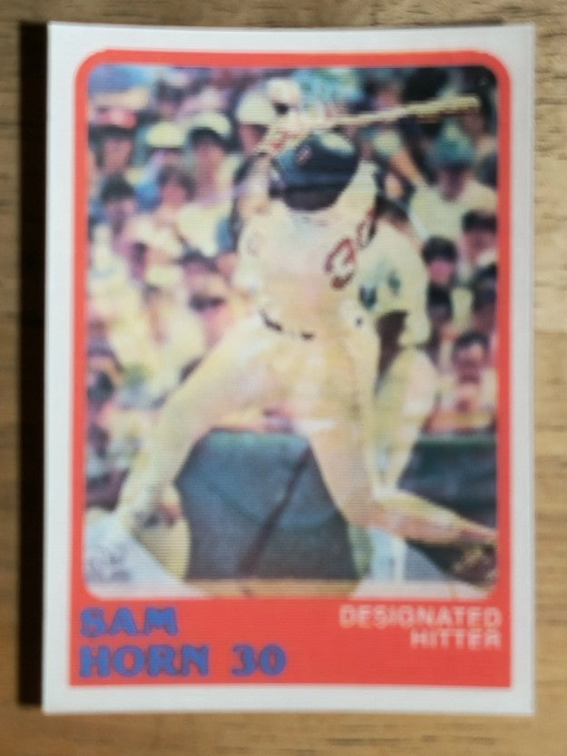 1988 Sportflics #114 Sam Horn