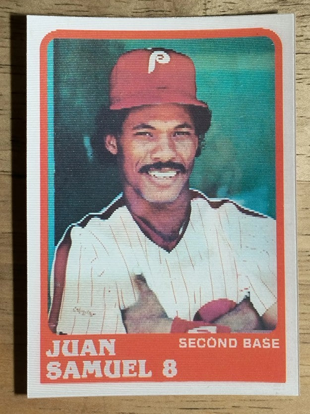 1988 Sportflics #96 Juan Samuel
