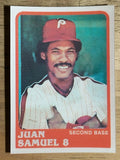 1988 Sportflics #96 Juan Samuel