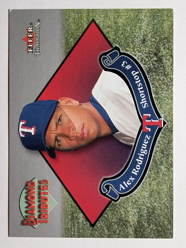 2002 Fleer Tradition Diamond Tributes #10 Alex Rodriguez