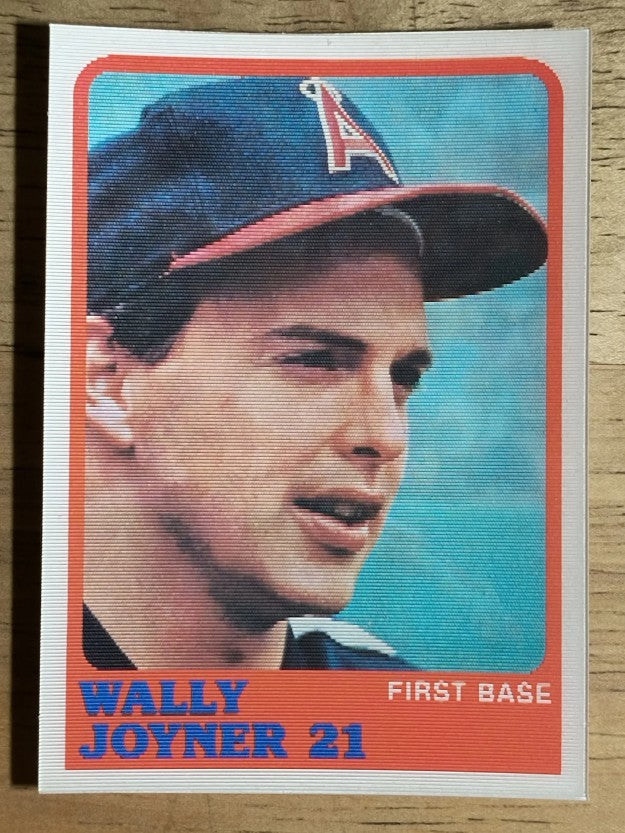 1988 Sportflics #75 Wally Joyner