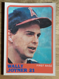 1988 Sportflics #75 Wally Joyner
