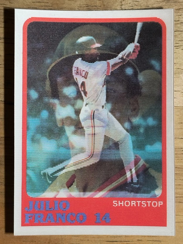1988 Sportflics #58 Julio Franco