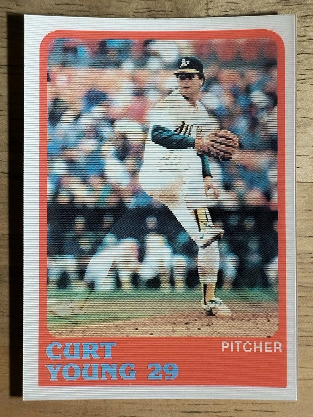 1988 Sportflics #209 Curt Young