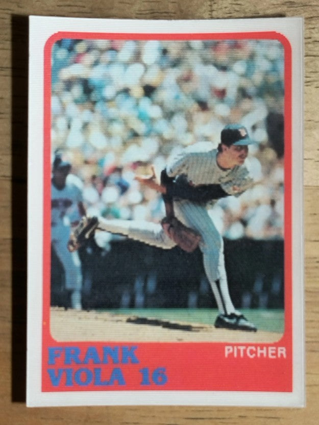 1988 Sportflics #196 Frank Viola