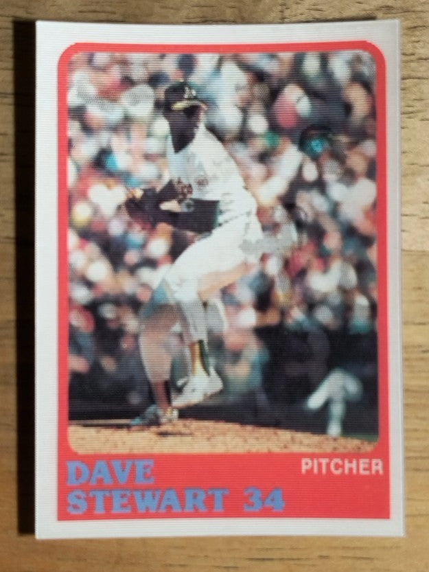 1988 Sportflics #162 Dave Stewart