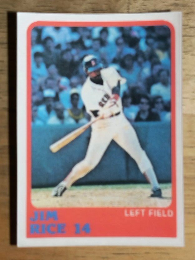 1988 Sportflics #158 Jim Rice