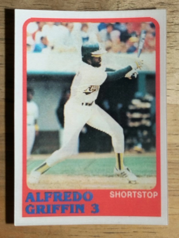 1988 Sportflics #156 Alfredo Griffin