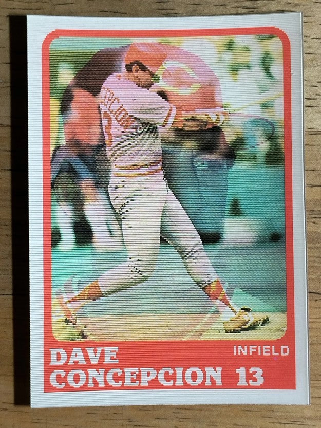 1988 Sportflics #218 Dave Concepcion
