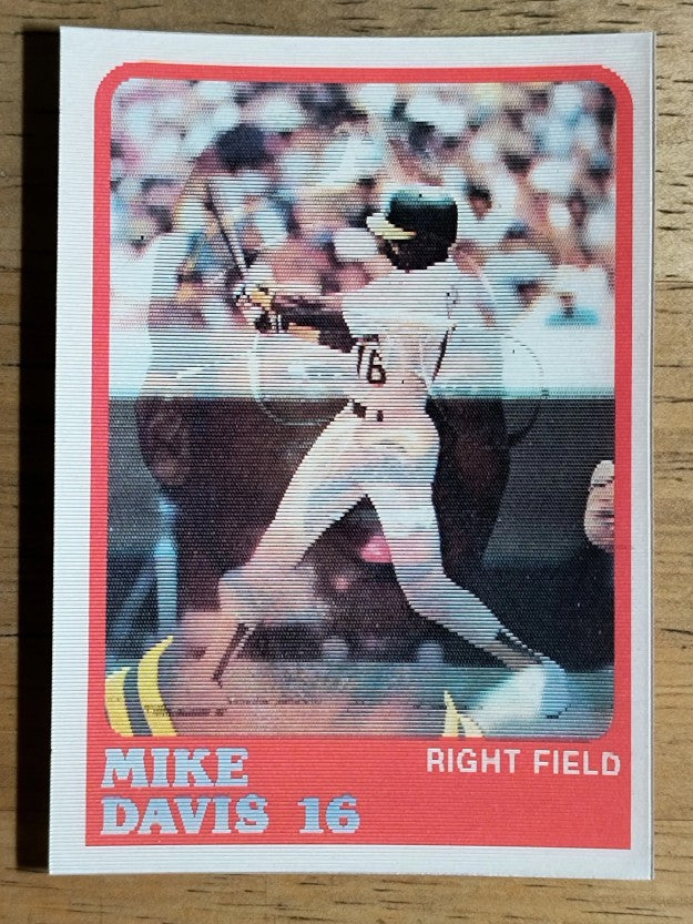 1988 Sportflics #206 Mike Davis