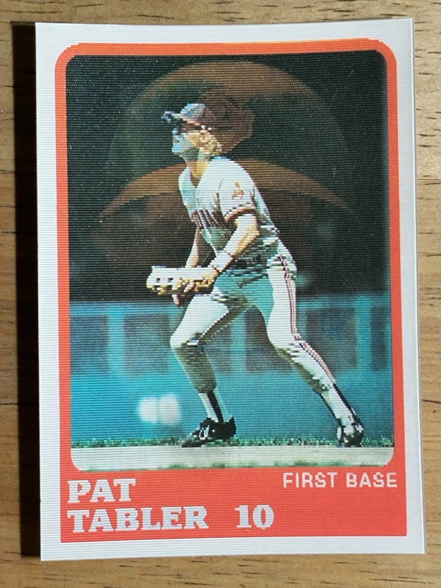 1988 Sportflics #205 Pat Tabler