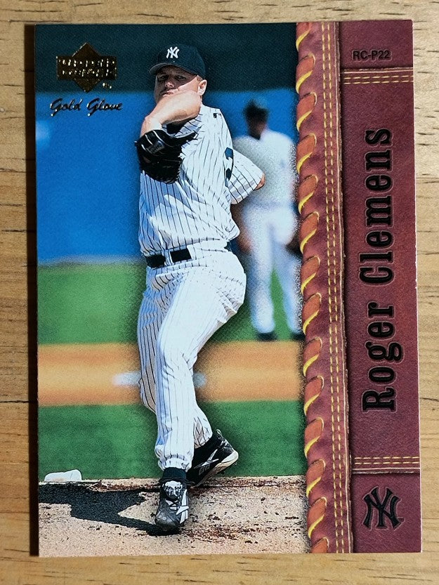 2001 Upper Deck Gold Glove #41 Roger Clemens