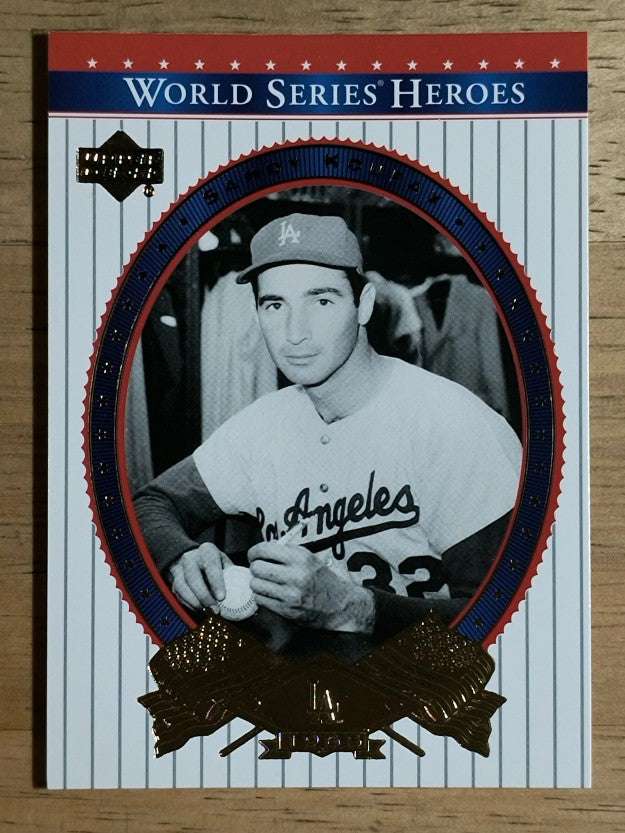 2002 Upper Deck World Series Heroes #30 Sandy Koufax