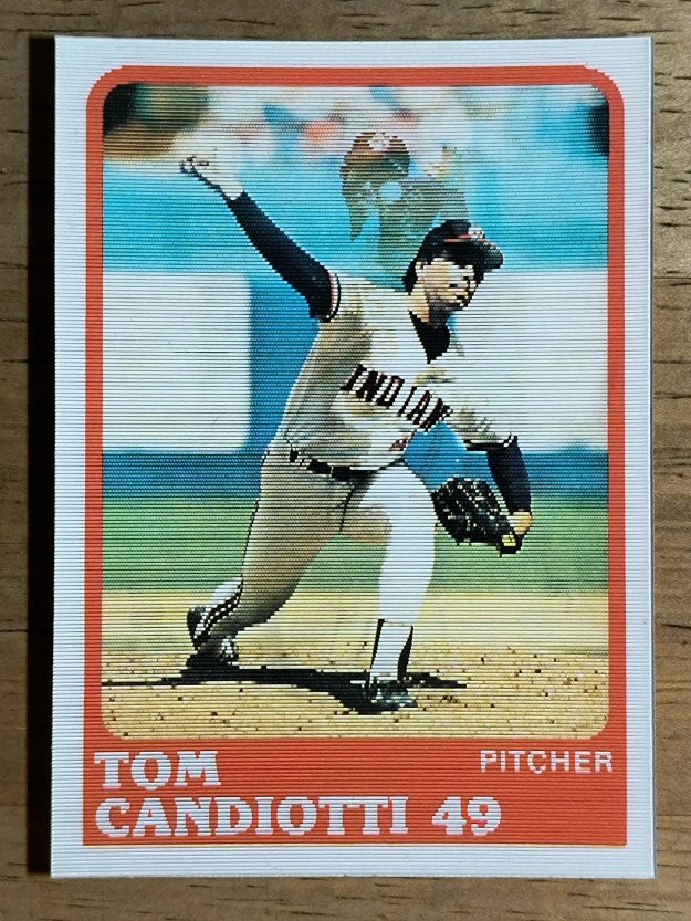 1988 Sportflics #37 Tom Candiotti
