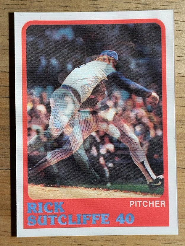 1988 Sportflics #27 Rick Sutcliffe