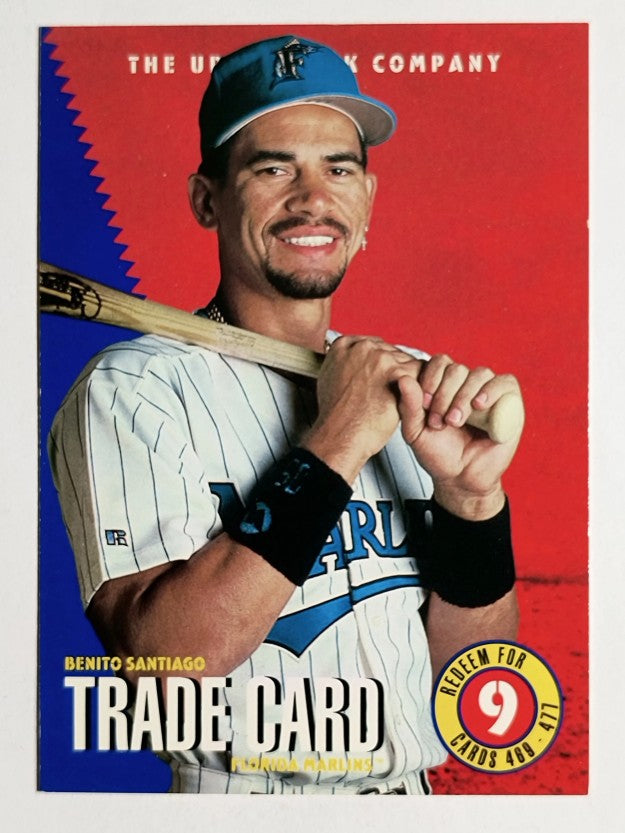 1995 Upper Deck Trade Exchange #TC3 Benito Santiago