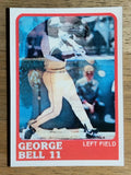 1988 Sportflics #4 George Bell