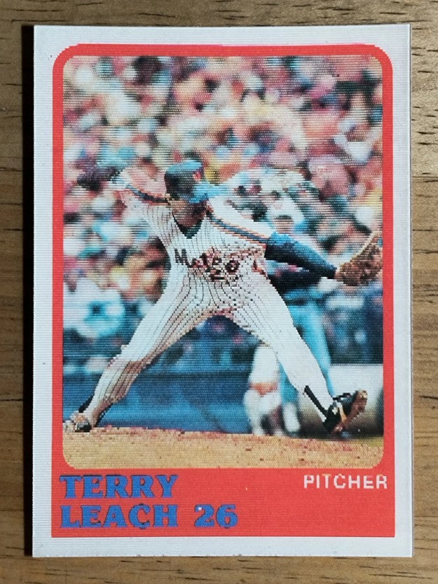 1988 Sportflics #139 Terry Leach