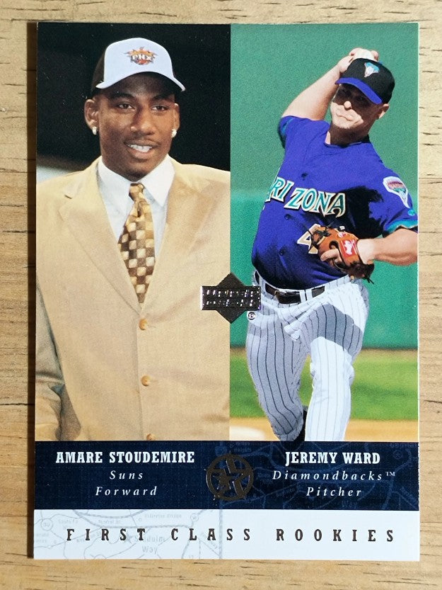 2002-03 UD SuperStars #285 Amare Stoudemire/Jeremy Ward (EXMT)